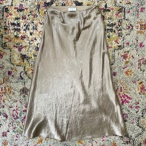 Aritzia babaton slip midi skirt size 0